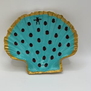 Ladybird Scallop Shell