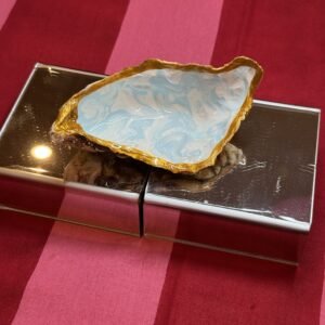 Single small marbled blue