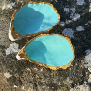 Large turquoise pair