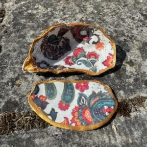 Paisley print oyster box
